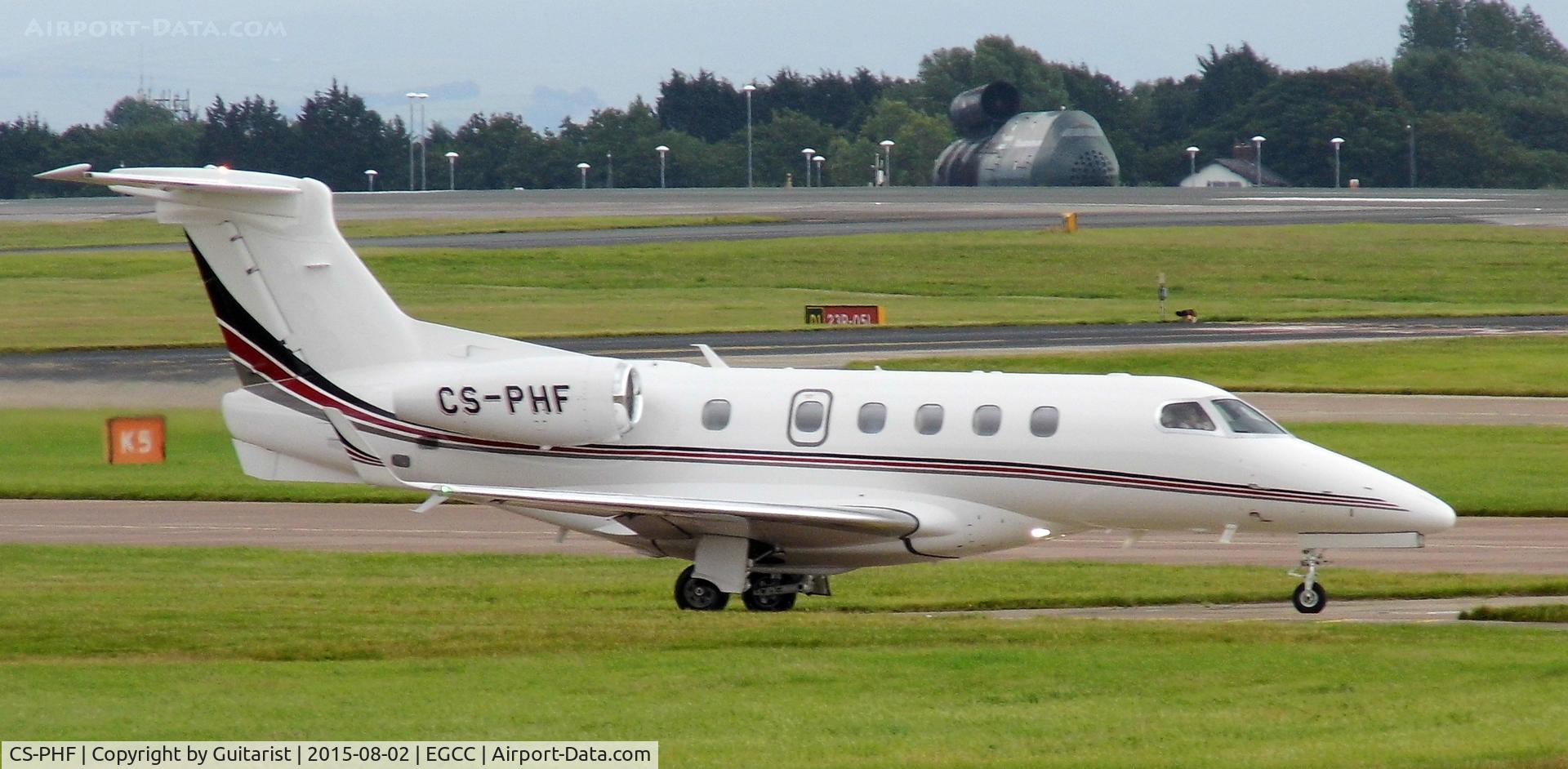 CS-PHF, 2015 Embraer EMB-505 Phenom 300 C/N 50500260, At Manchester