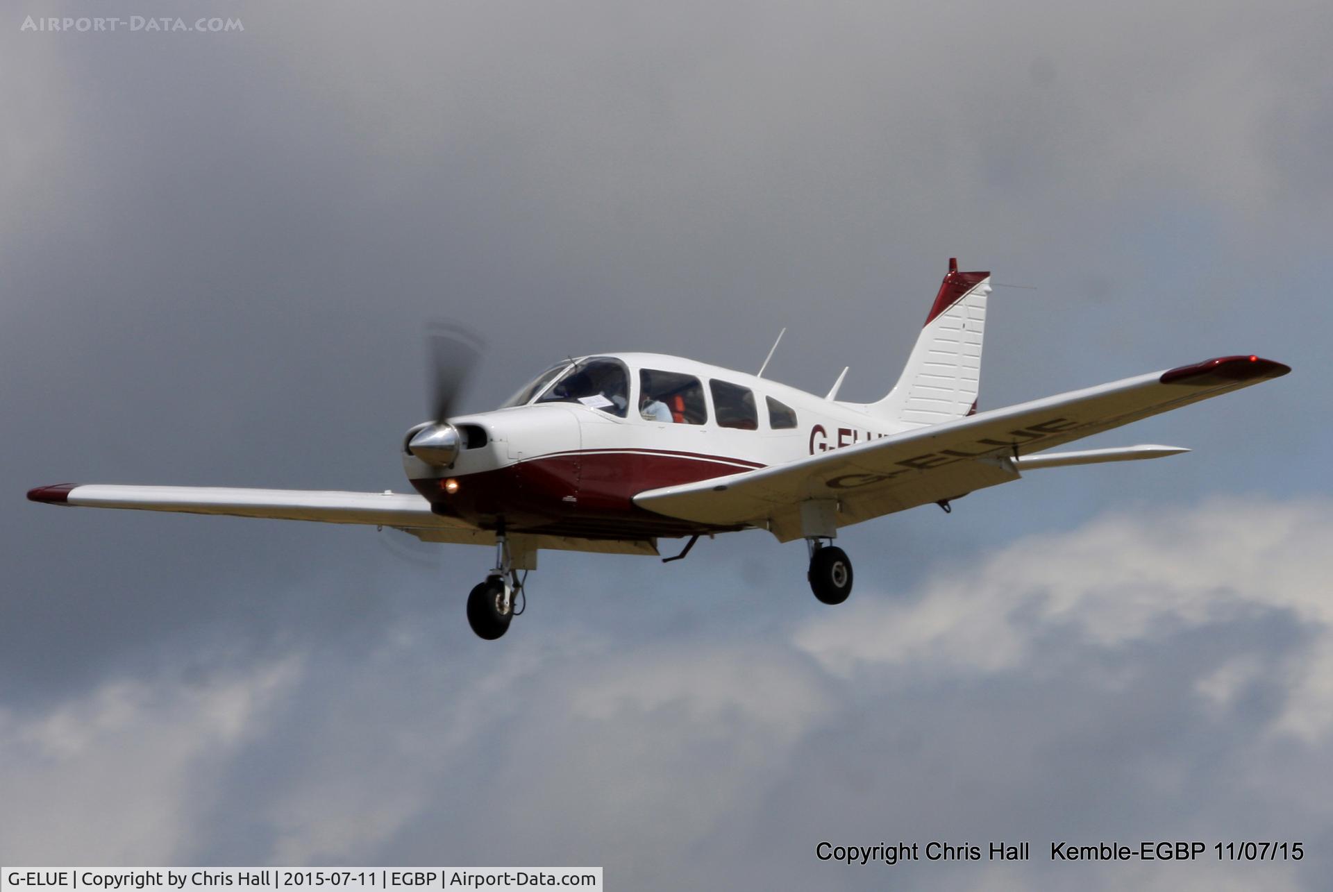 G-ELUE, 1979 Piper PA-28-161 Warrior II C/N 28-7916484, Kemble resident