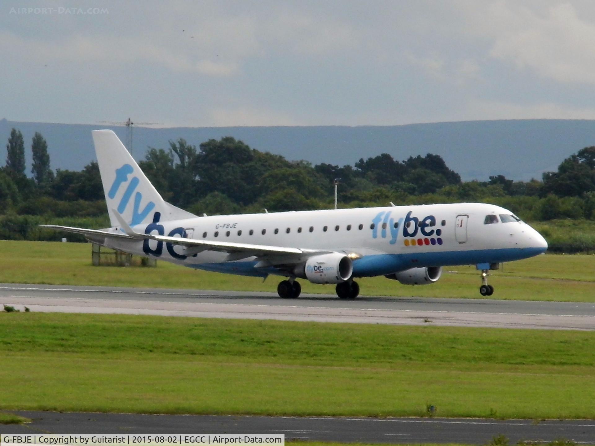 G-FBJE, 2012 Embraer 175STD (ERJ-170-200) C/N 17000336, At Manchester