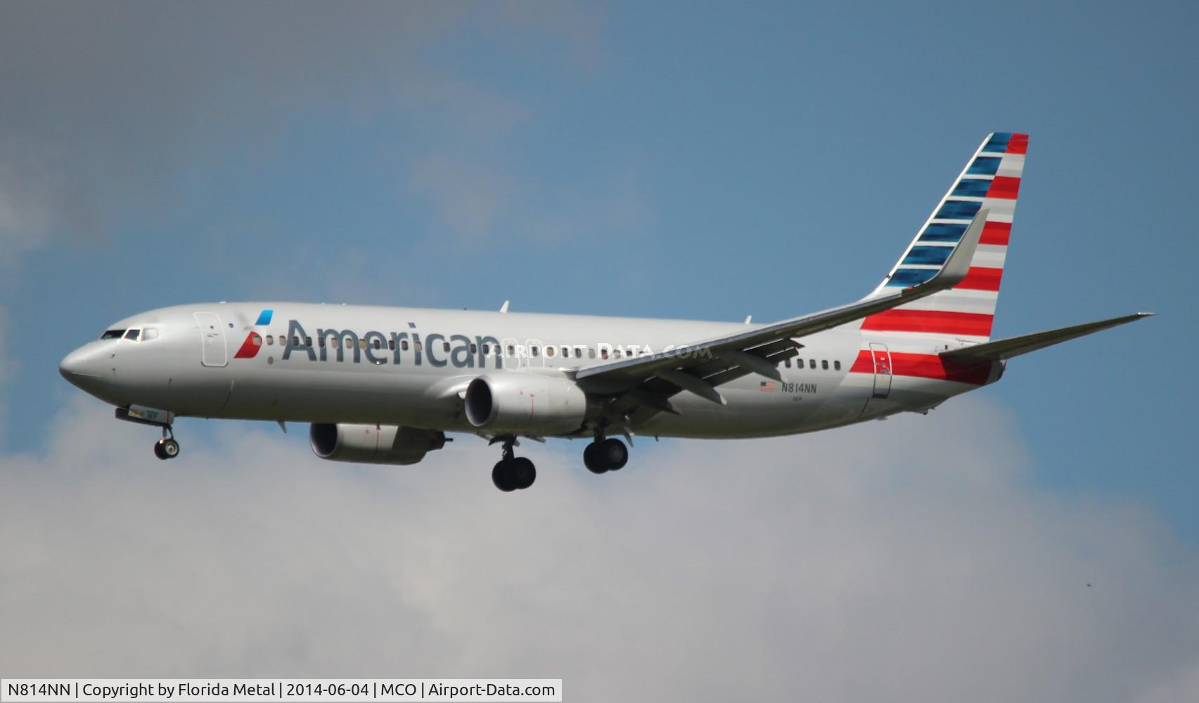 N814NN, 2009 Boeing 737-823 C/N 29562, American