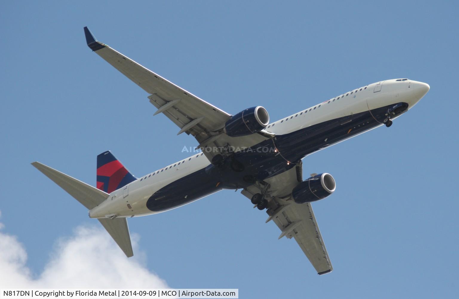 N817DN, 2014 Boeing 737-932/ER C/N 31929, Delta