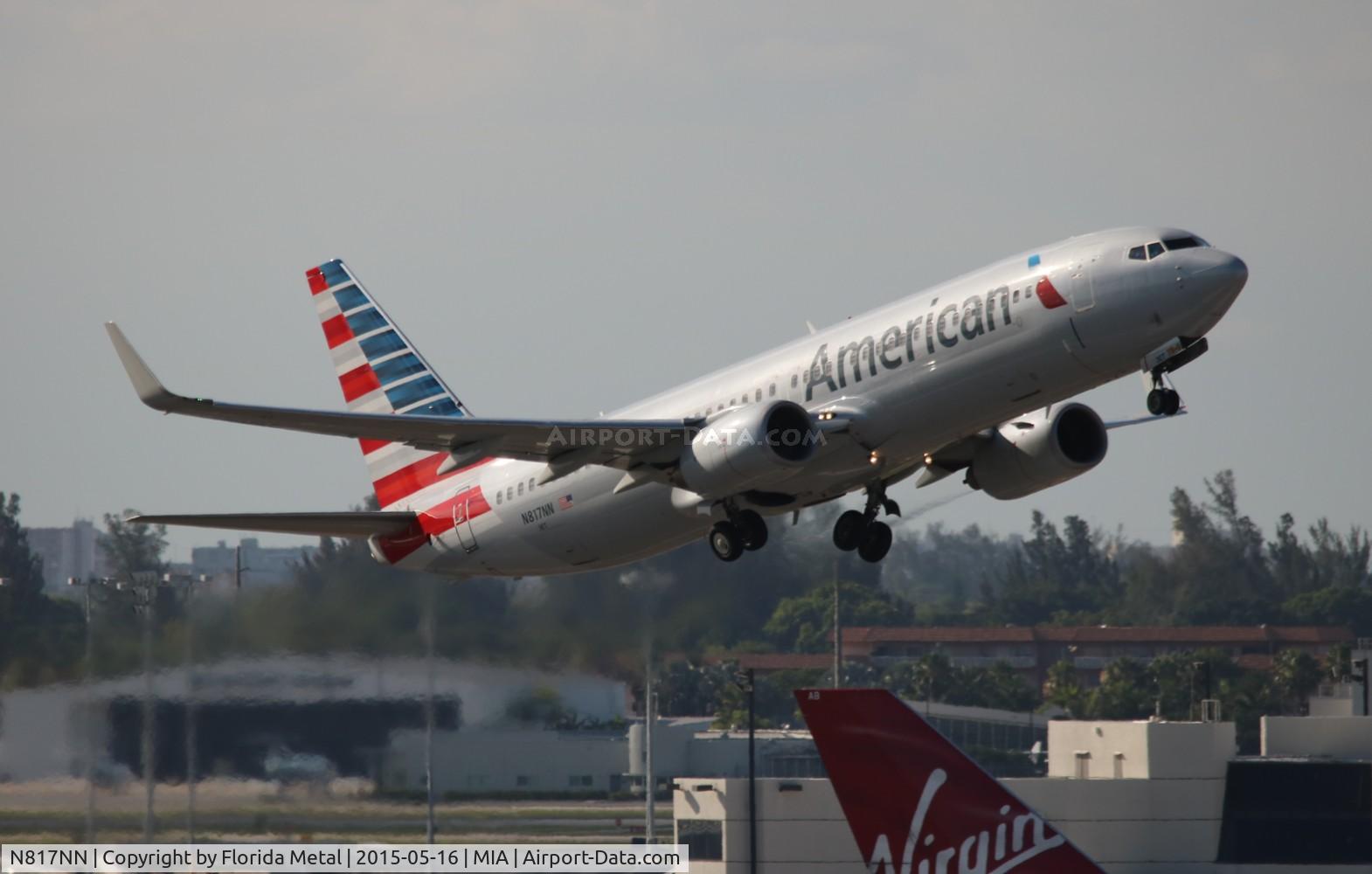 N817NN, 2009 Boeing 737-823 C/N 29558, American