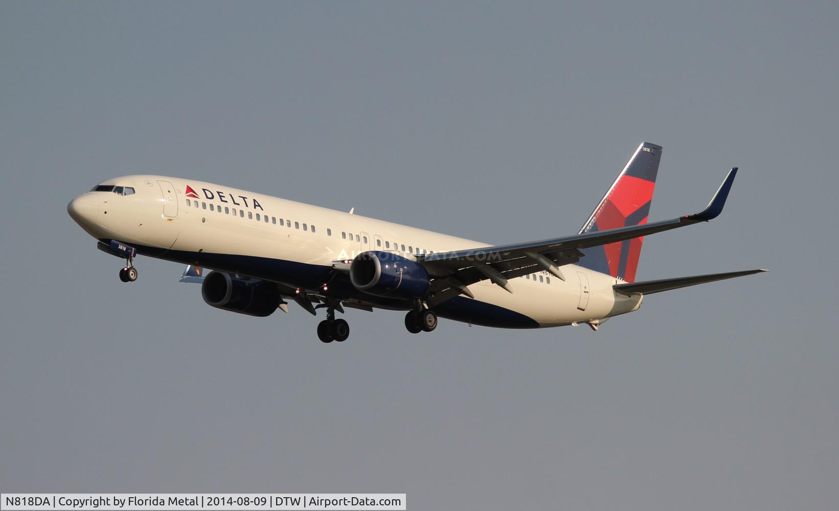 N818DA, 2014 Boeing 737-932/ER C/N 31928, Delta
