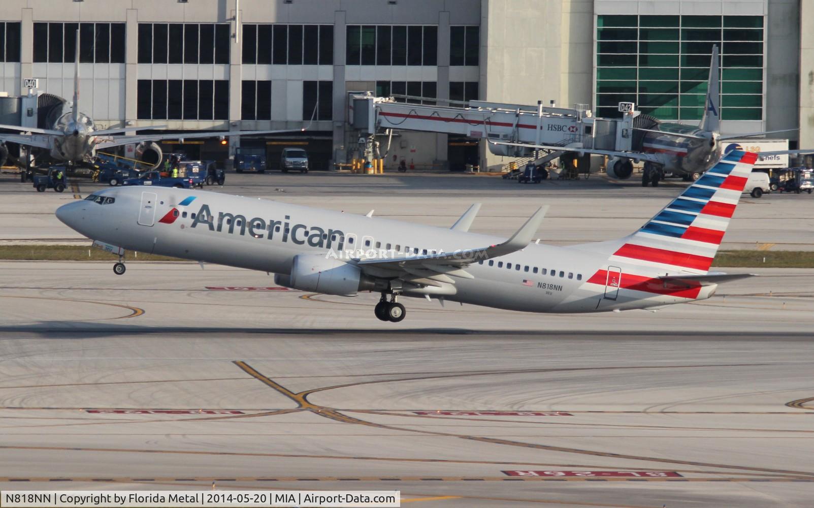 N818NN, 2009 Boeing 737-823 C/N 30910, American