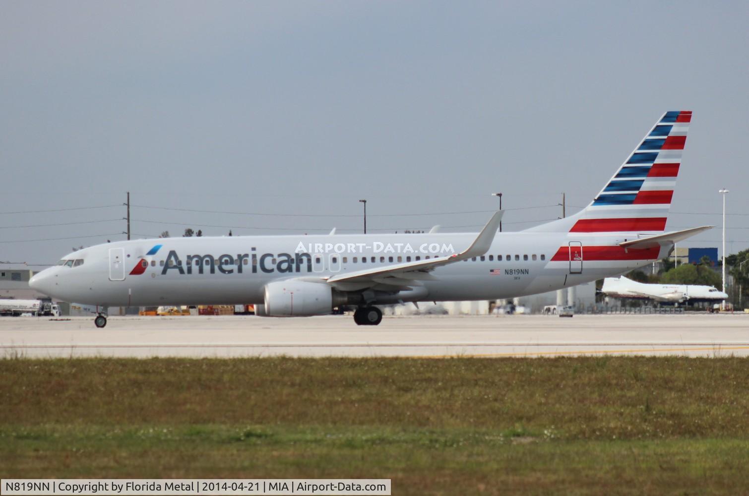 N819NN, 2009 Boeing 737-823 C/N 31083, American