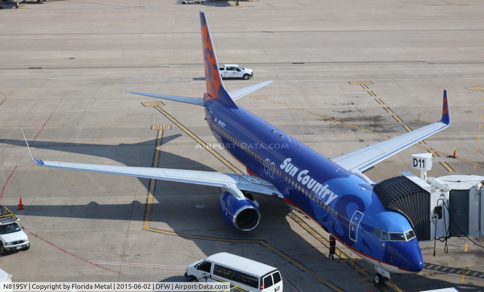 N819SY, 2006 Boeing 737-86N C/N 34254, Sun Country