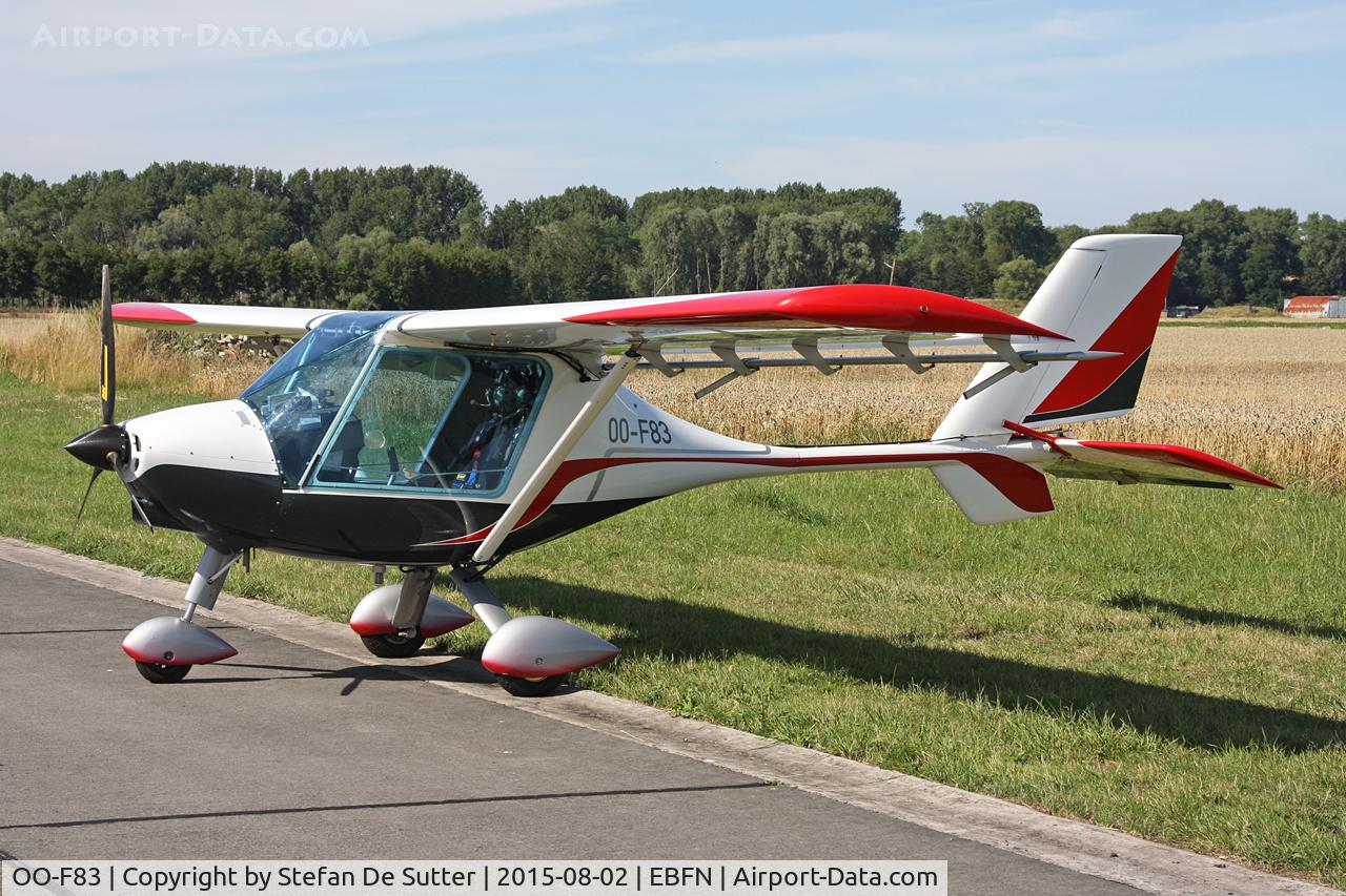 OO-F83, 2007 Fly Synthesis Storch HS C/N 380A-436, @ EBFN.