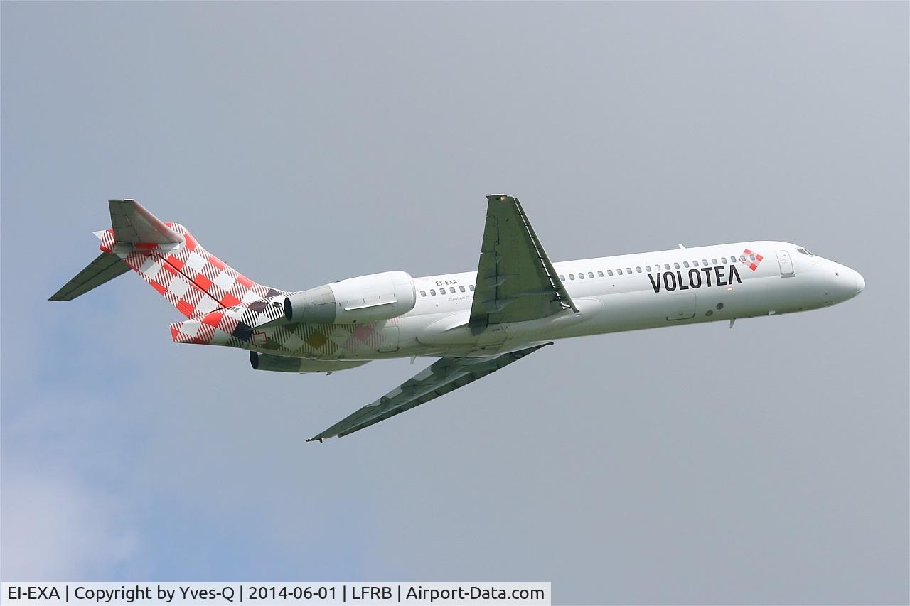 EI-EXA, 2003 Boeing 717-2BL C/N 55172, Boeing 717-2BL, Take off rwy 07R, Brest-Bretagne Airport (LFRB-BES)