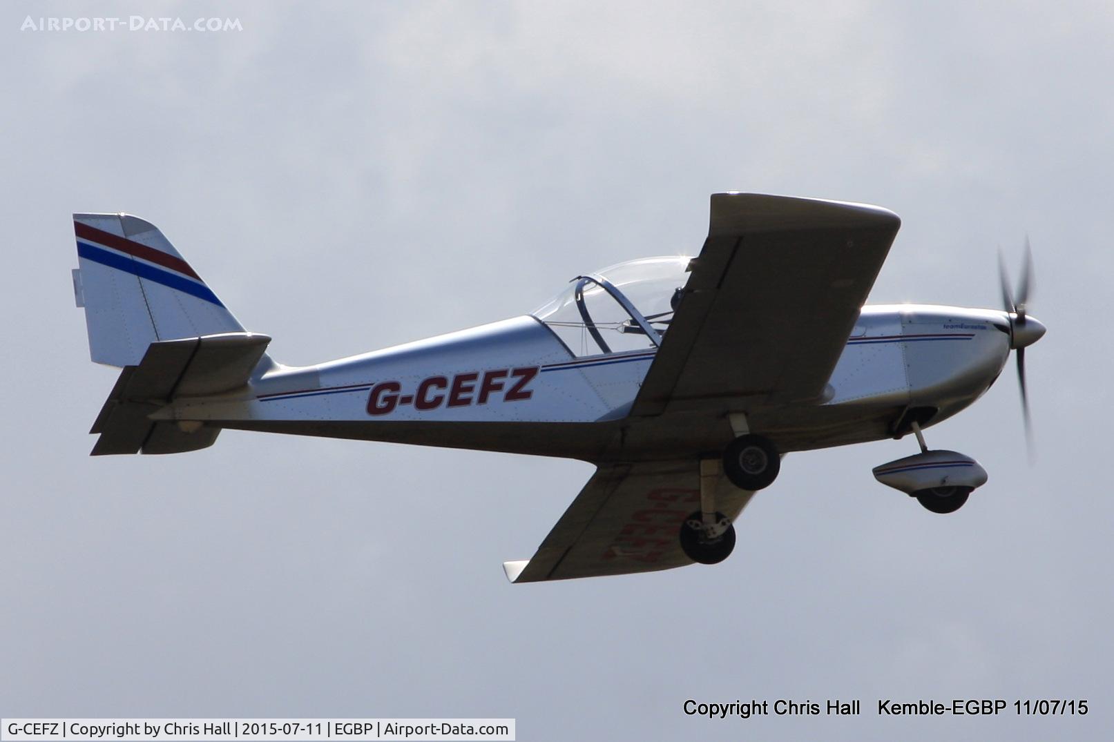 G-CEFZ, 2006 Cosmik EV-97 TeamEurostar UK C/N 2824, Robo Flying Group