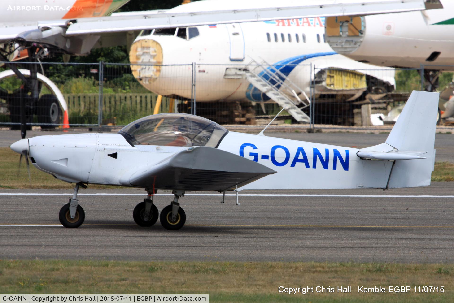 G-OANN, 2000 Zenair CH-601 HDS Zodiac C/N PFA 162-12932, visitor at Kemble