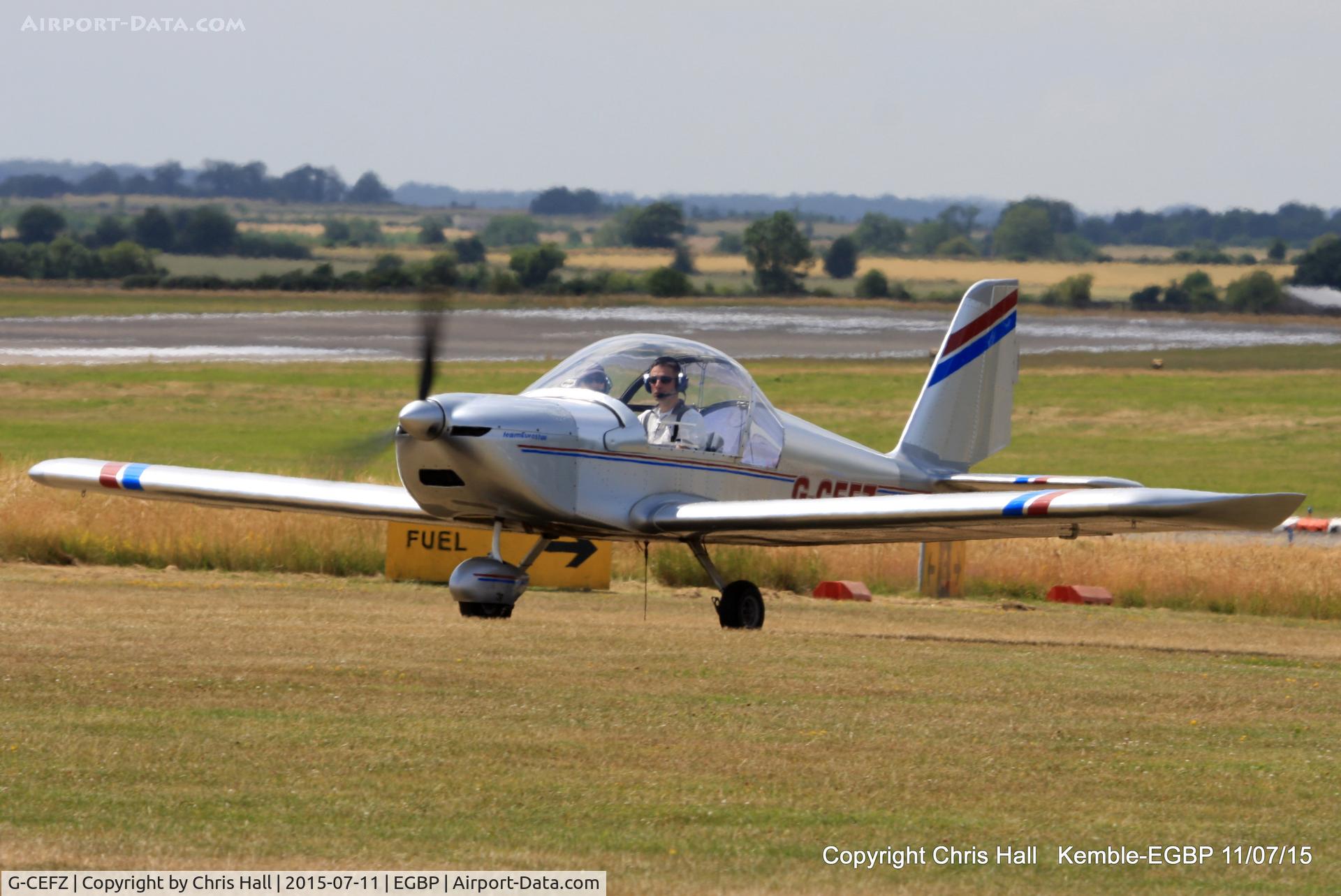 G-CEFZ, 2006 Cosmik EV-97 TeamEurostar UK C/N 2824, Robo Flying Group