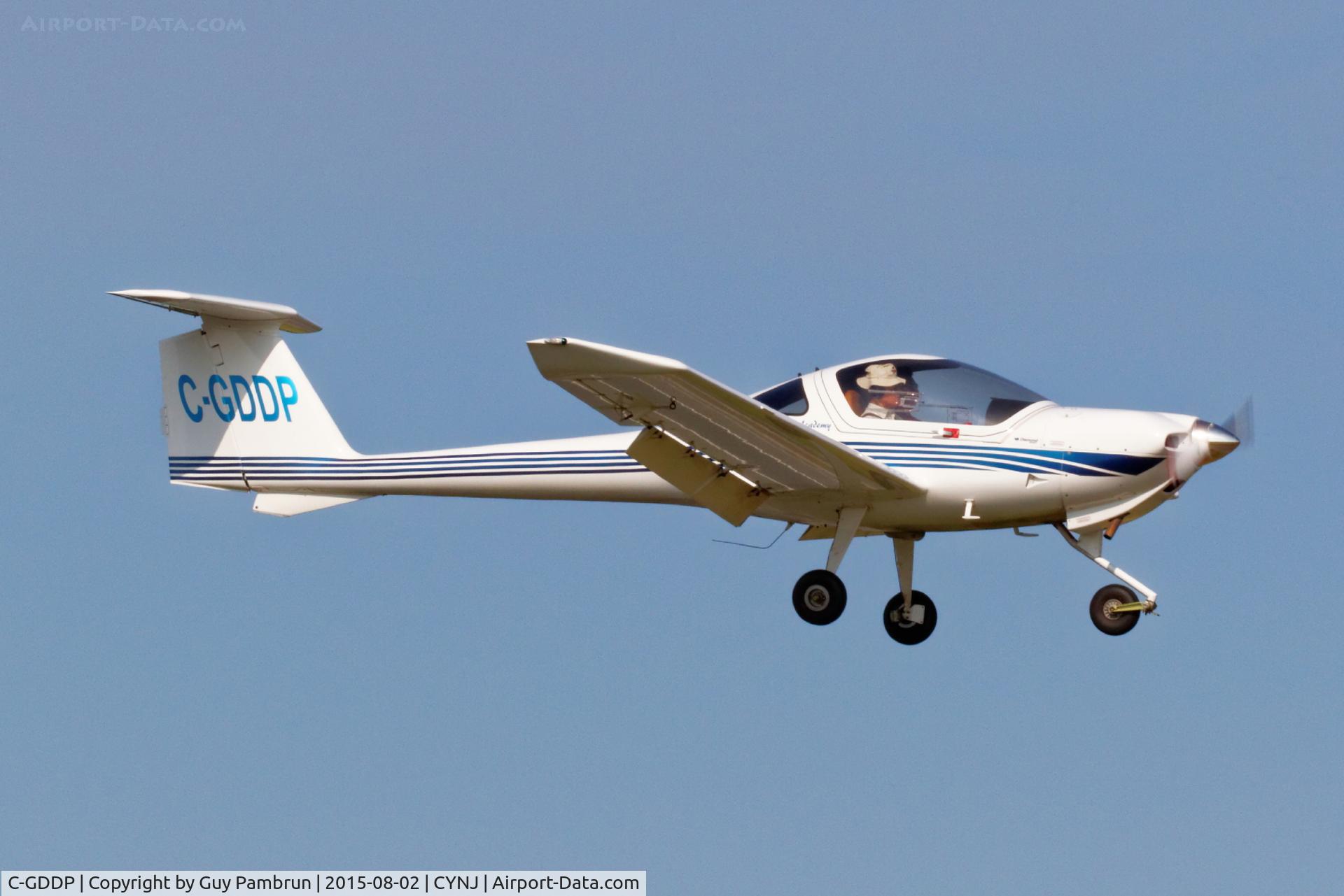 C-GDDP, 2005 Diamond DA-20-C1 Eclipse C/N C0328, Landing