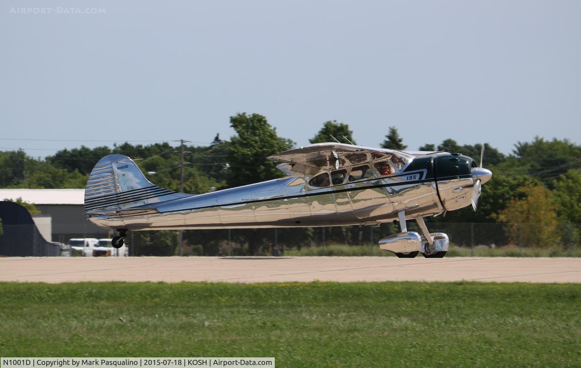 N1001D, 1950 Cessna 195A C/N 7609, Cessna 195A