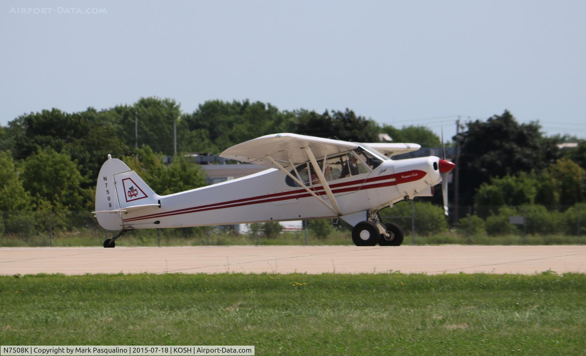 N7508K, 1950 Piper PA-18 C/N 18-221, Piper PA-18