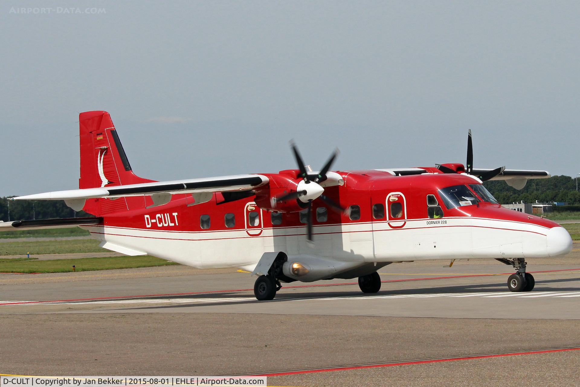 D-CULT, 1989 Dornier 228-212 C/N 8192, Rare visitor at Lelystad Airport