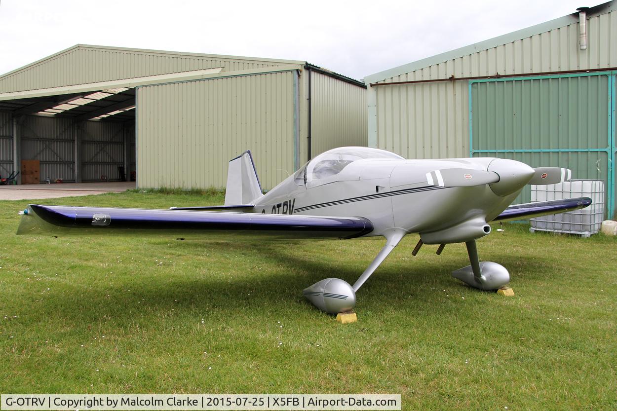 G-OTRV, 1999 Vans RV-6 C/N PFA 181-13302, Vans RV-6 at Fishburn Airfield, July 25th 2015.