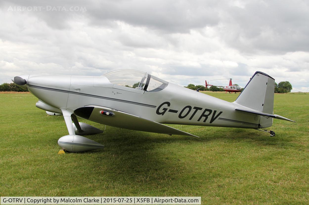 G-OTRV, 1999 Vans RV-6 C/N PFA 181-13302, Vans RV-6 at Fishburn Airfield, July 25th 2015.