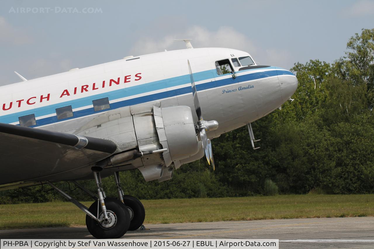 PH-PBA, 1943 Douglas DC-3C-S1C3G (C-47A-75-DL) C/N 19434, Ursel Avia 2015