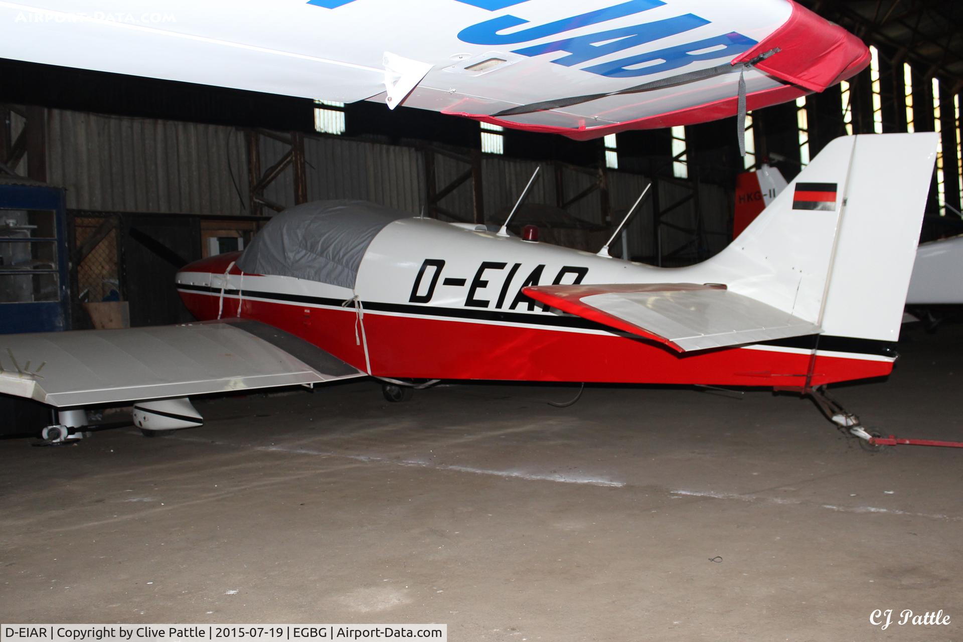 D-EIAR, 1967 Jodel DR-250-160 Capitaine C/N 98, At Leicester EGBG