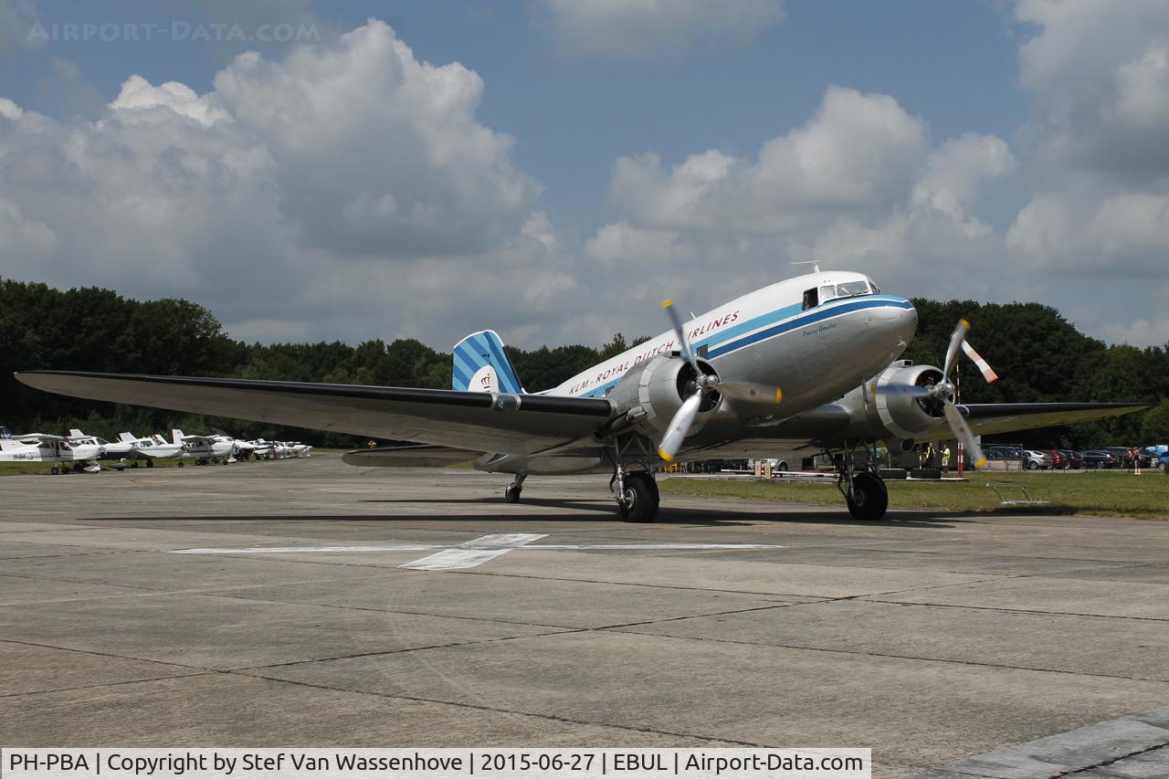 PH-PBA, 1943 Douglas DC-3C-S1C3G (C-47A-75-DL) C/N 19434, Ursel Avia 2015