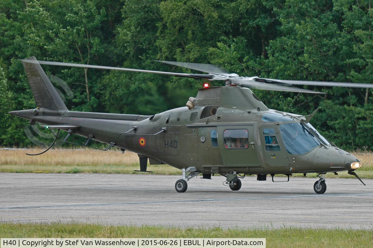 H40, Agusta A-109BA C/N 0340, Ursel Avia 2015