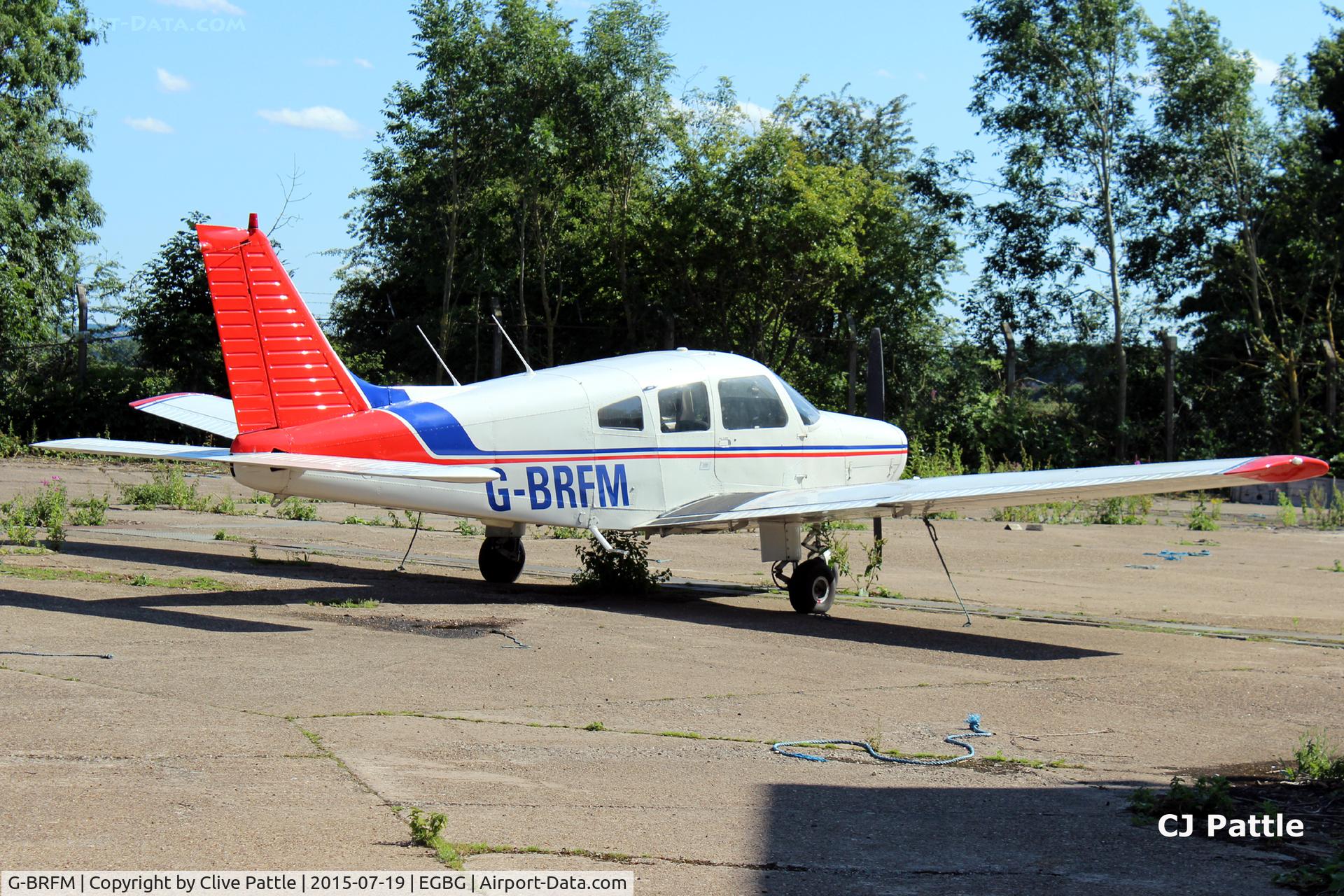 G-BRFM, 1979 Piper PA-28-161 C/N 287916279, At Leicester EGBG