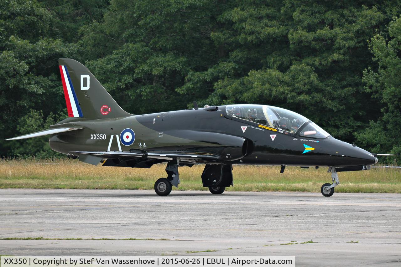 XX350, 1981 Hawker Siddeley Hawk T.1A C/N 199/312174, Ursel Avia 2015