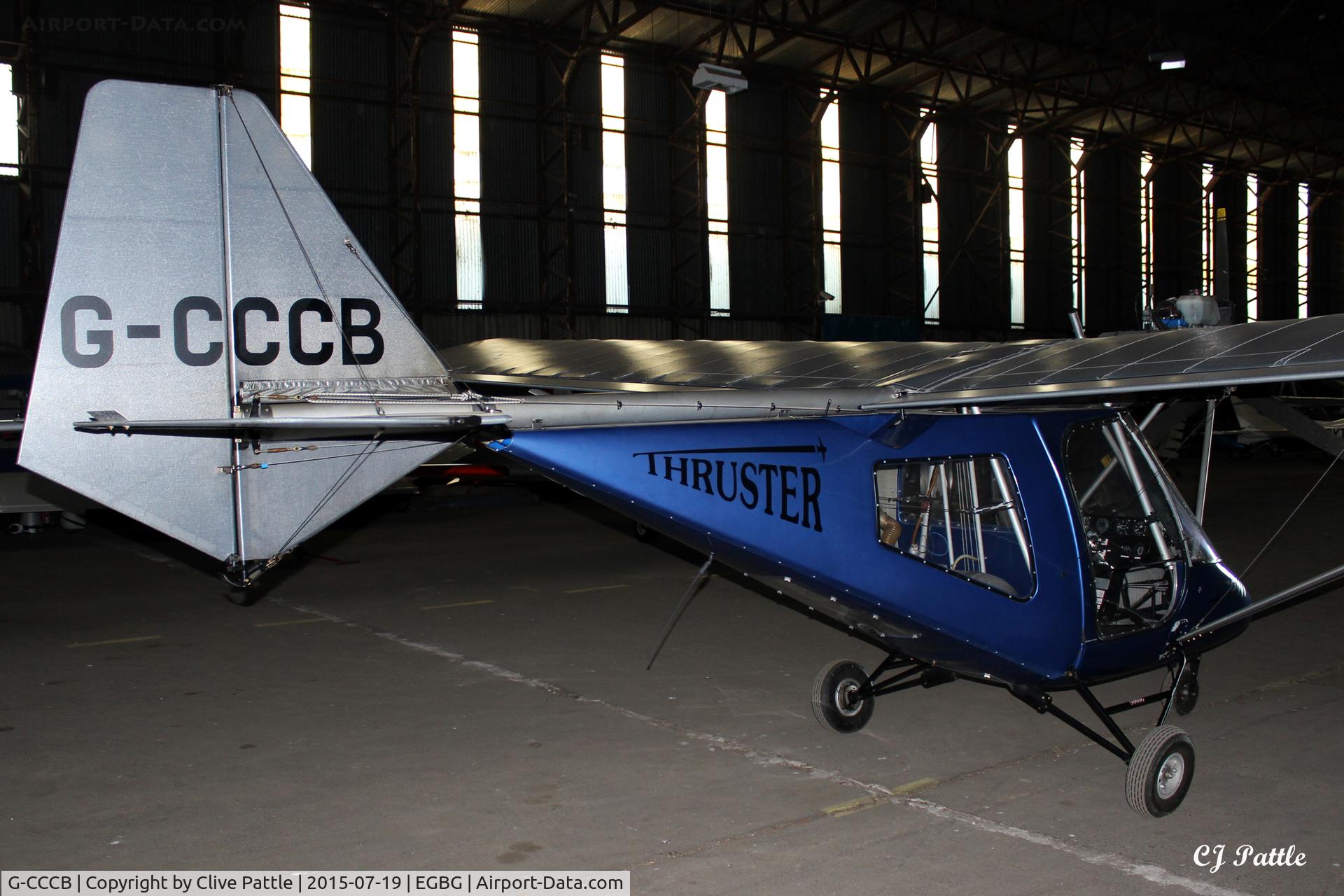 G-CCCB, 2003 Thruster T600N 450 C/N 0033-T600N-078, Hangared at Leicester EGBG