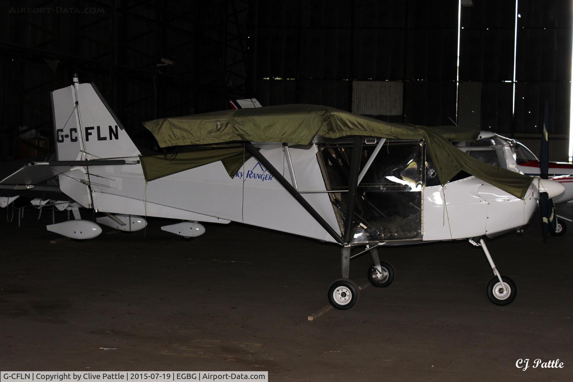G-CFLN, 2008 Skyranger Swift 912S(1) C/N BMAA/HB/577, Hangared at Leicester EGBG