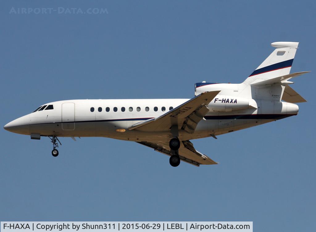 F-HAXA, 1997 Dassault Falcon 900EX C/N 12, Landing rwy 25R