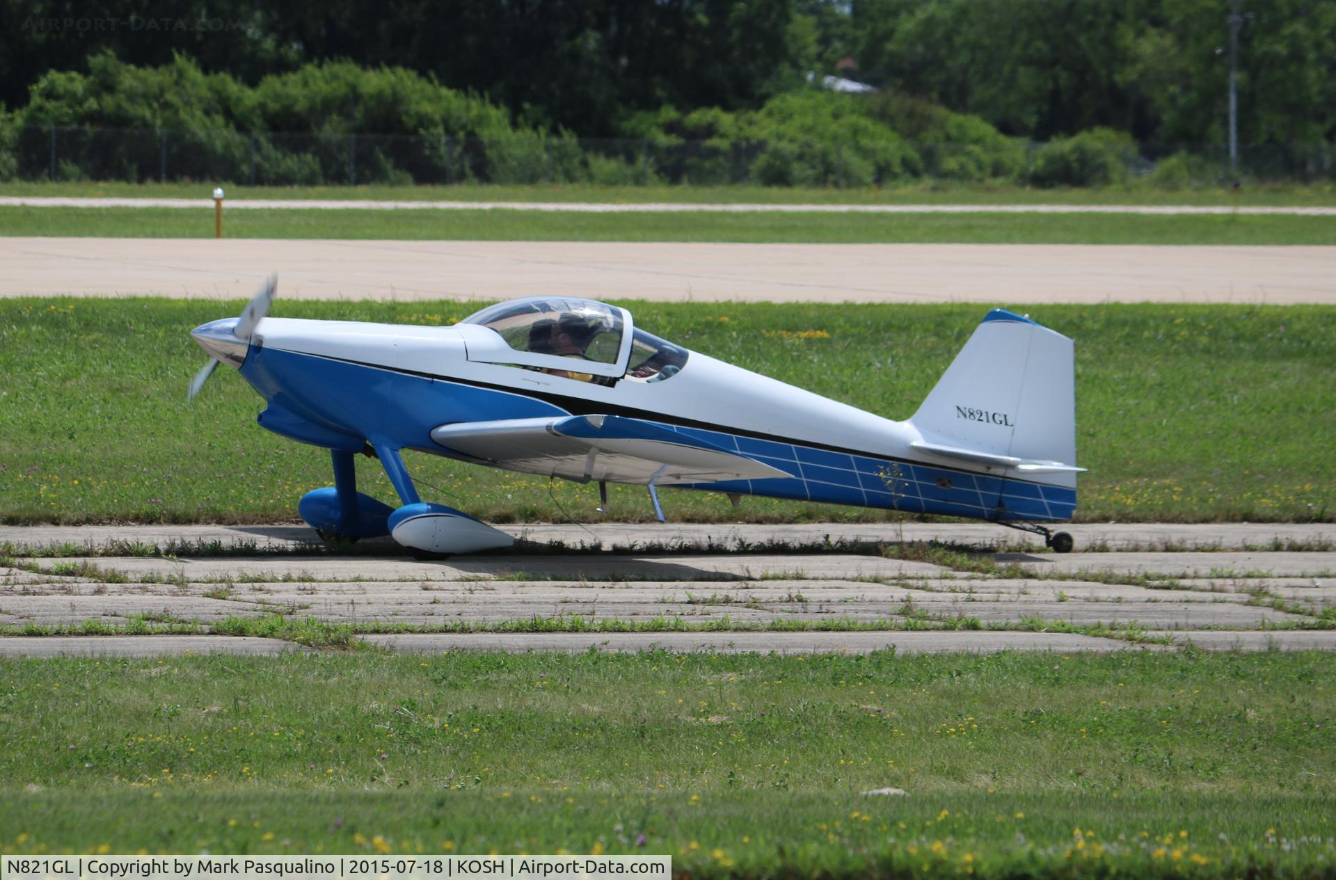 N821GL, Vans RV-6A C/N 21206, Vans RV-6