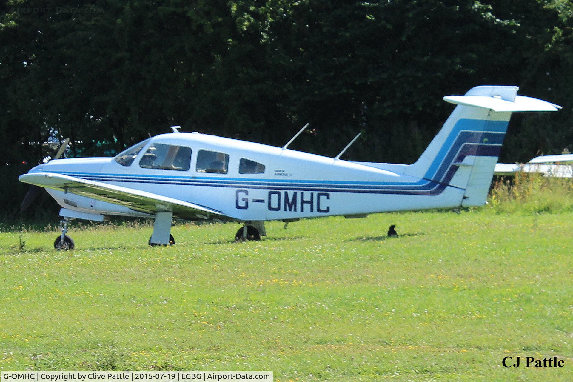 G-OMHC, 1979 Piper PA-28RT-201 Arrow IV C/N 28R-7918105, Parked at Leicester EGBG