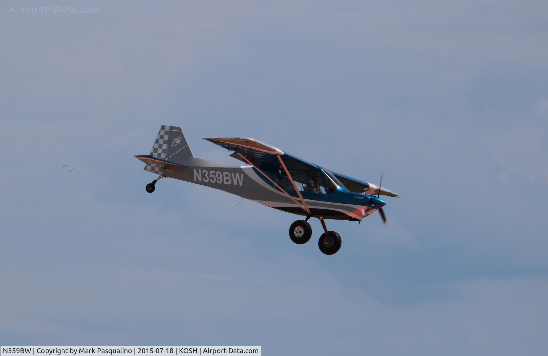 N359BW, 2015 Rans S-7LS Courier C/N 1214703, Rans S-7LS