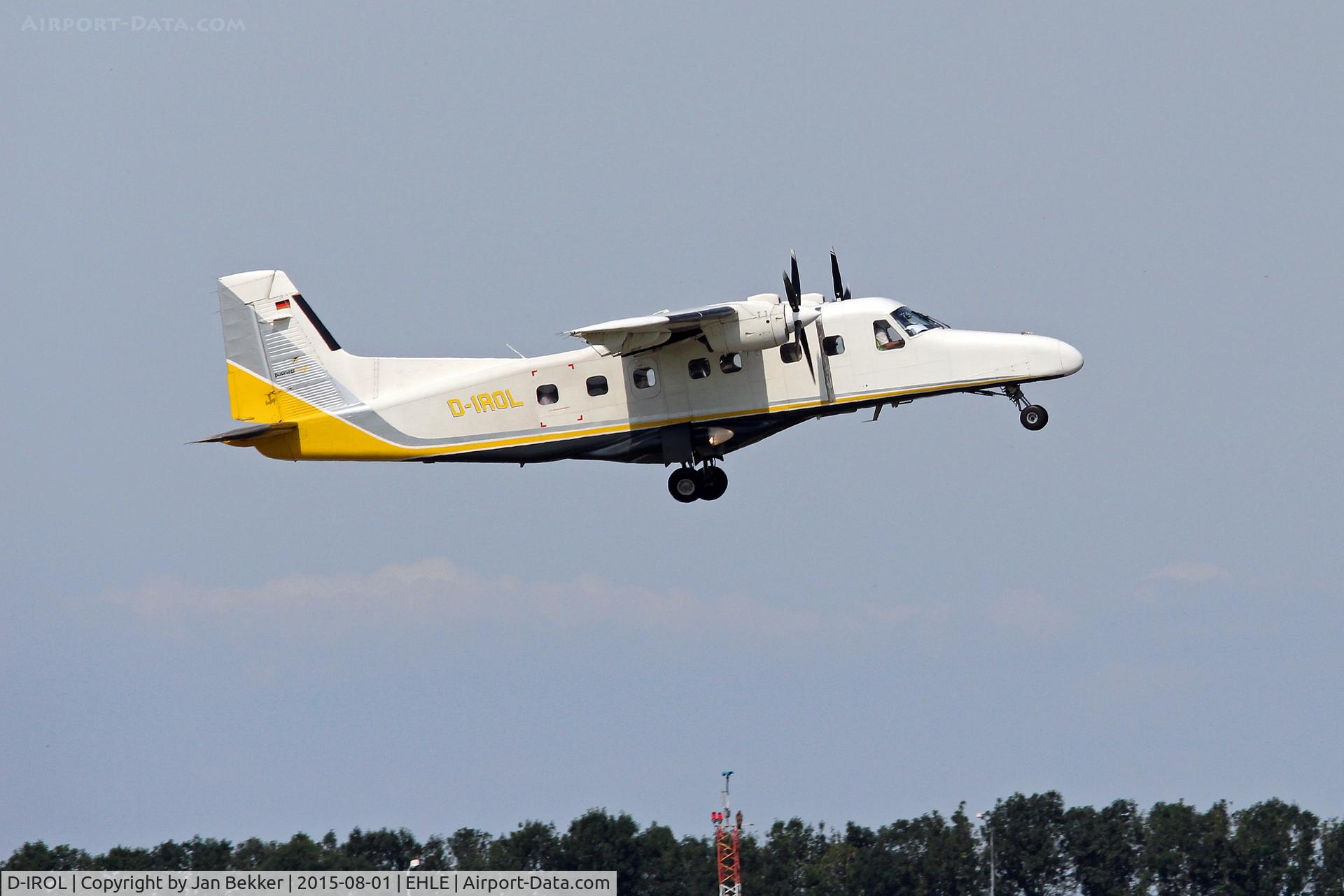 D-IROL, 1982 Dornier 228-100 C/N 7003, Just departed from Lelystad Airport on its way to Texel.