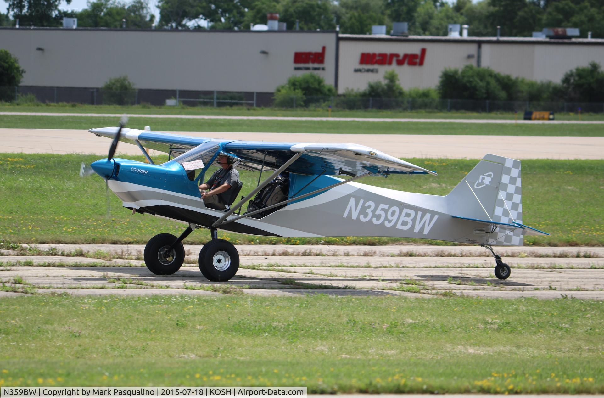 N359BW, 2015 Rans S-7LS Courier C/N 1214703, Rans S-7LS