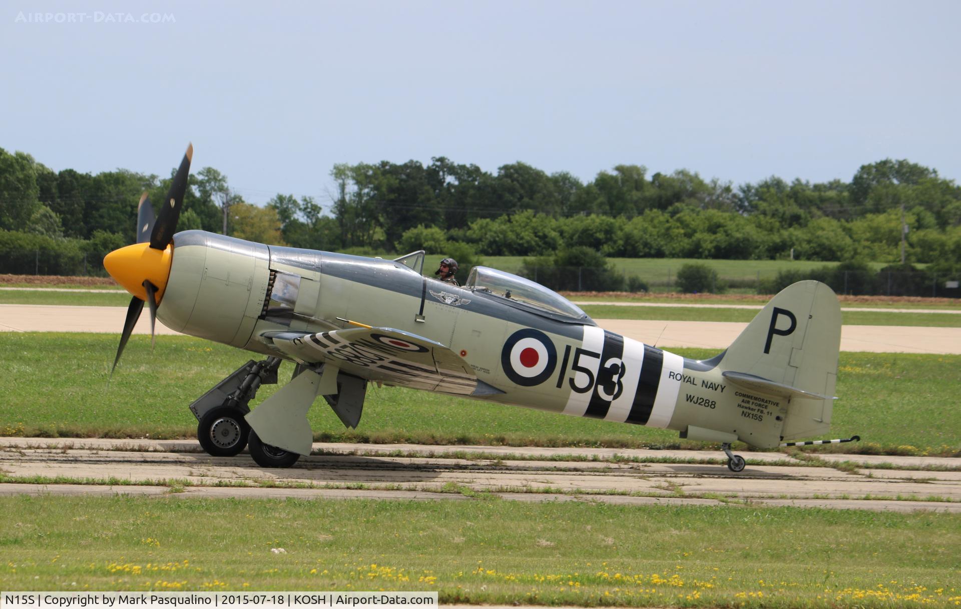 N15S, 1953 Hawker Sea Fury FB.11 C/N 41H/696792, Hawker Sea Fury FB.11