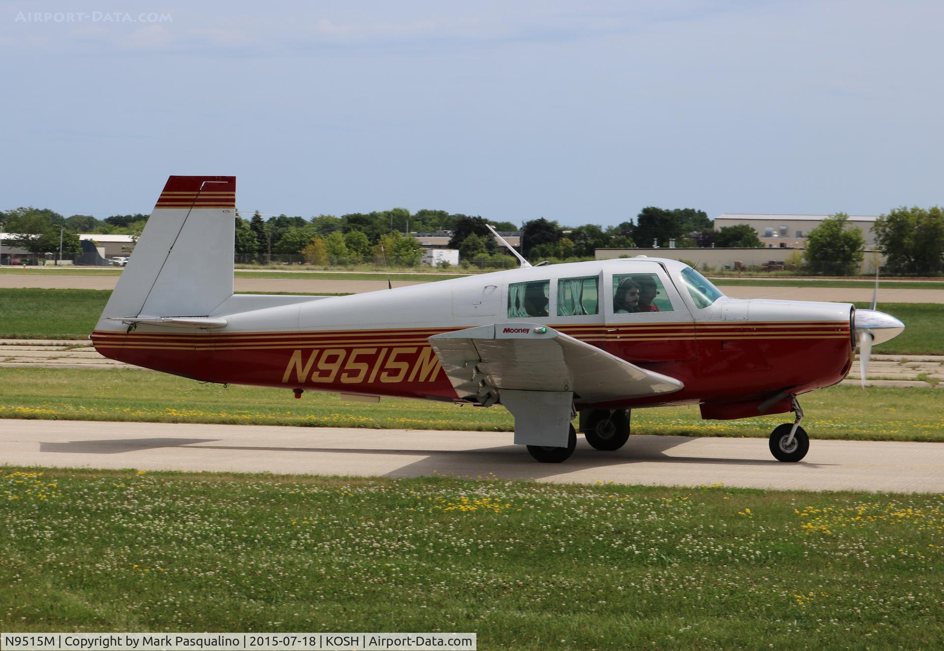 N9515M, 1966 Mooney M20F Executive C/N 670092, Mooney M20F