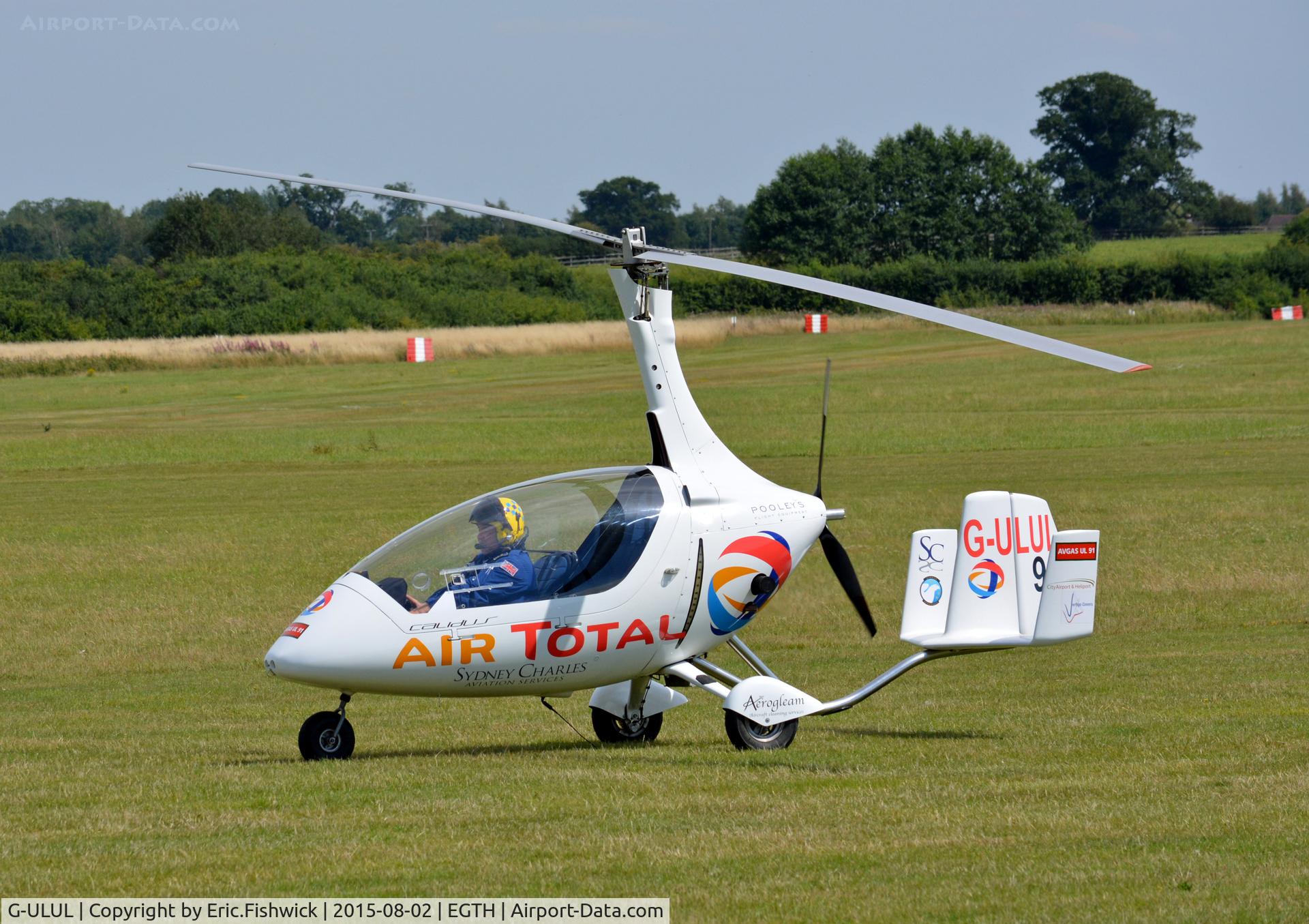 G-ULUL, 2010 RotorSport UK Calidus C/N RSUK/CALS/009, 1. G-ULUL at the Shuttleworth Wings and Wheels Airshow, Aug. 2015.