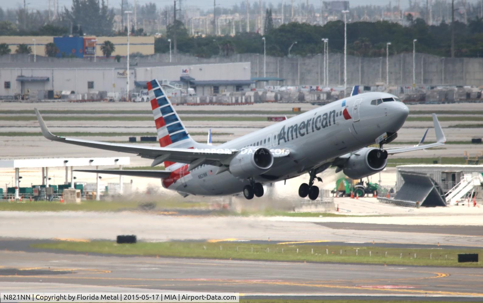 N821NN, 2009 Boeing 737-823 C/N 30912, American