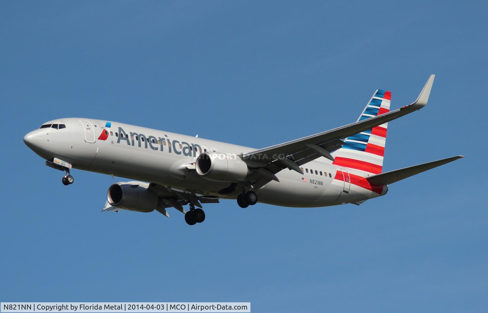 N821NN, 2009 Boeing 737-823 C/N 30912, American
