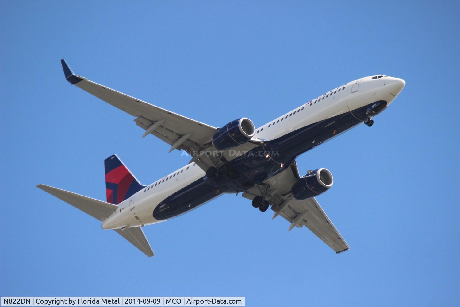 N822DN, 2014 Boeing 737-932/ER C/N 33933, Delta