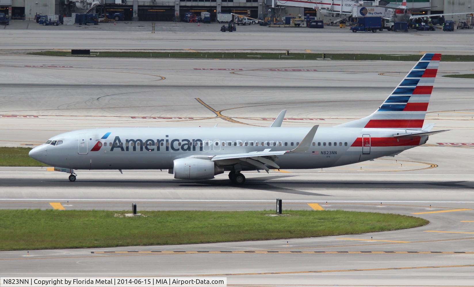 N823NN, 2010 Boeing 737-823 C/N 29560, American