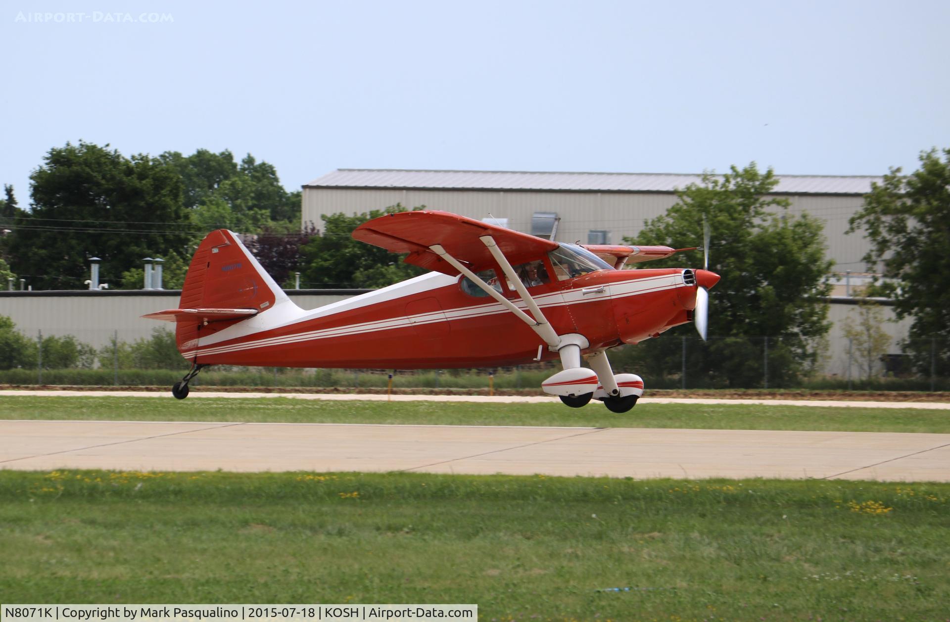 N8071K, 1947 Stinson 108-2 Voyager C/N 108-3071, Stinson 108-2