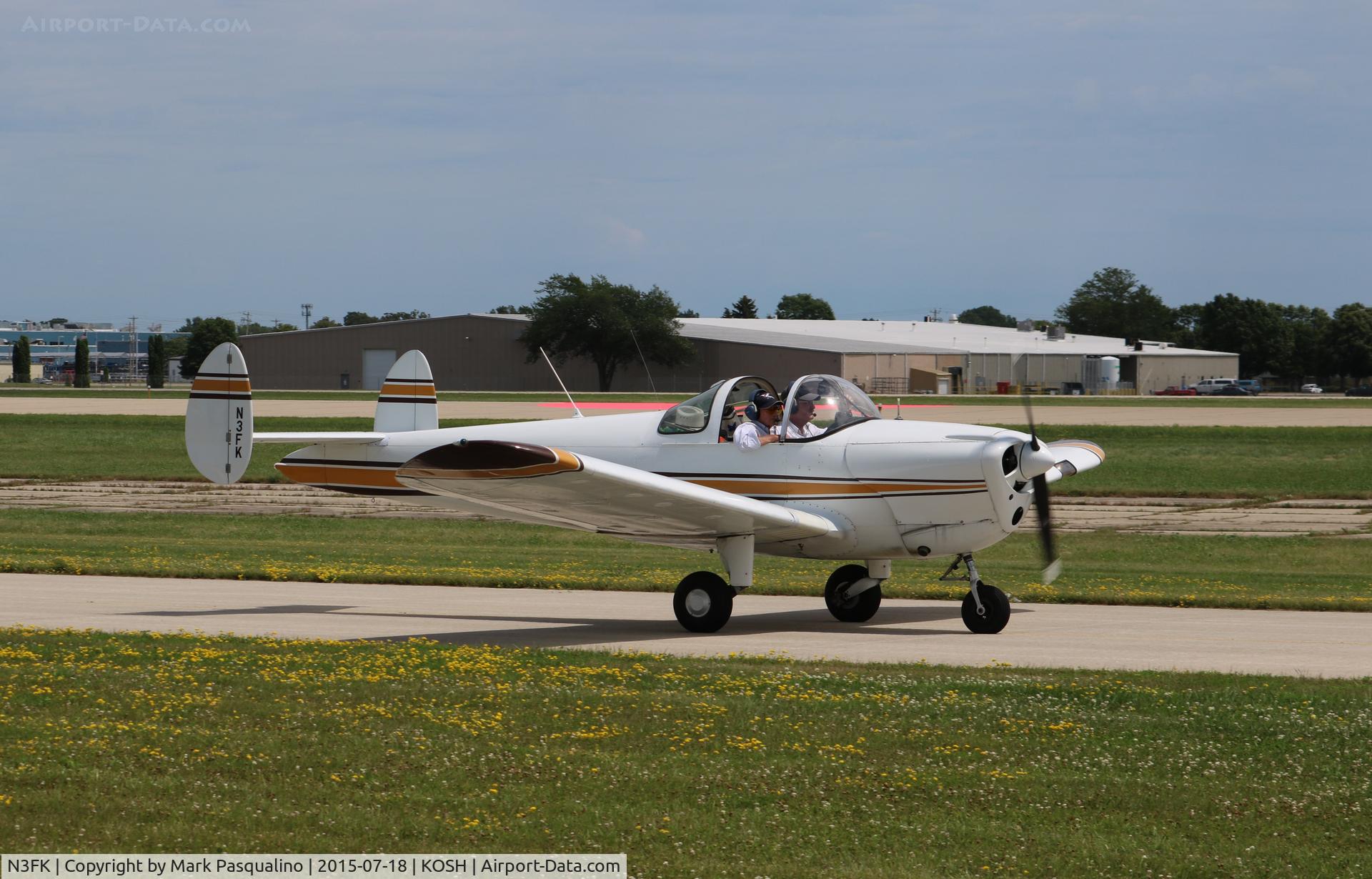 N3FK, 1948 Erco 415E Ercoupe C/N 4939, Ercoupe E