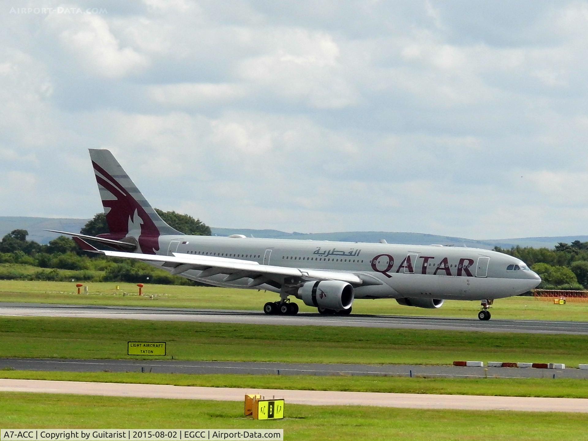 A7-ACC, 2003 Airbus A330-202 C/N 511, At Manchester