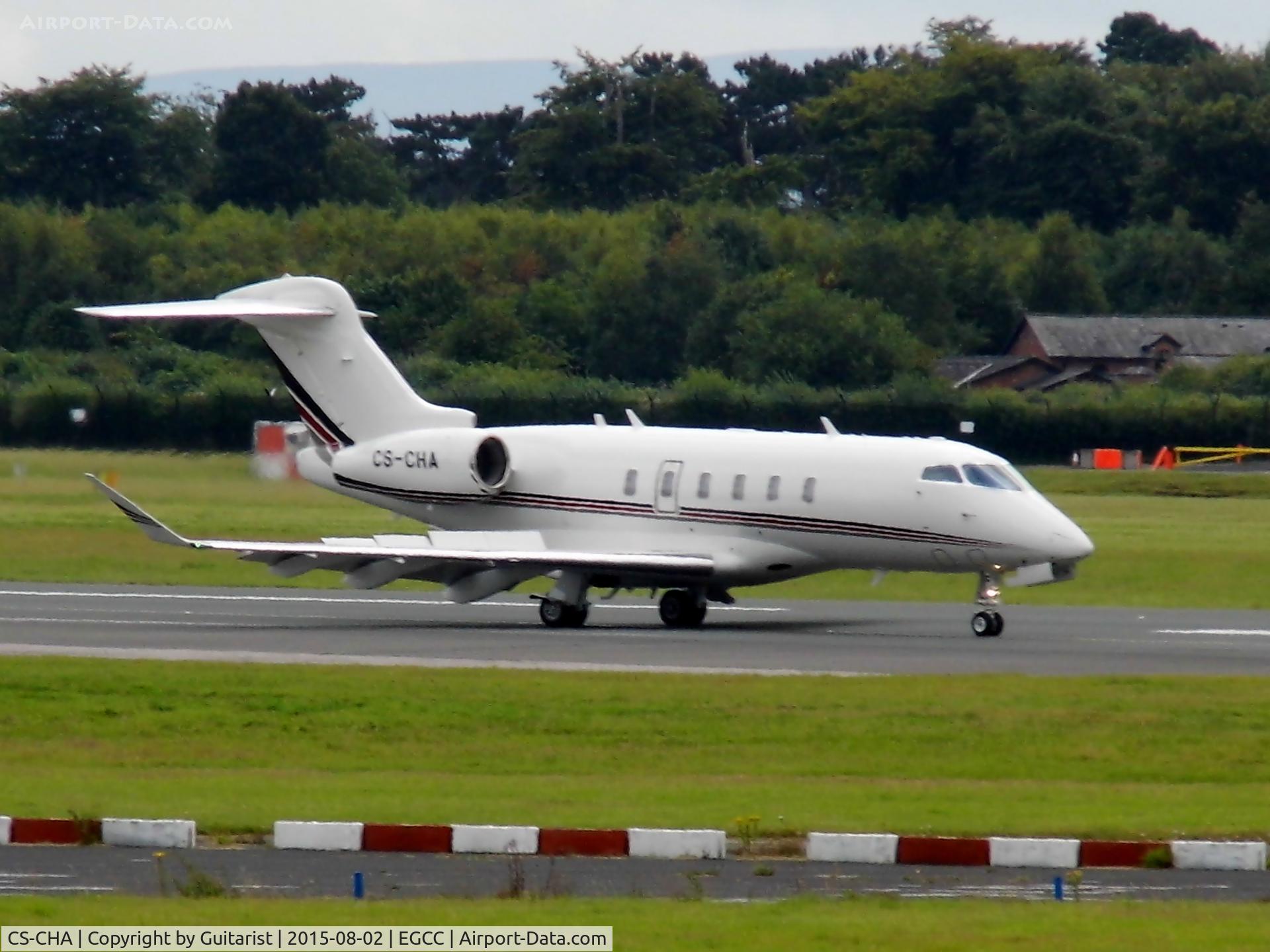CS-CHA, 2014 Bombardier Challenger 350 (BD-100-1A10) C/N 20544, At Manchester
