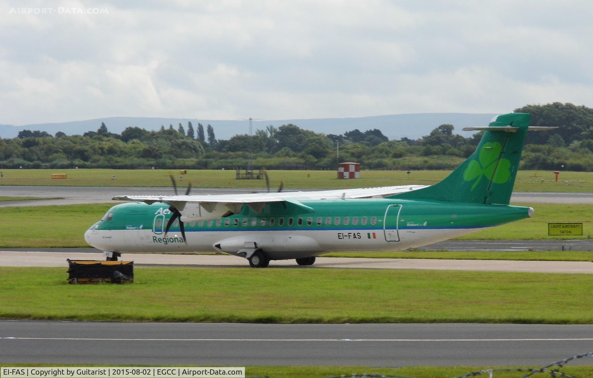 EI-FAS, 2013 ATR 72-600 (72-212A) C/N 1083, At Manchester