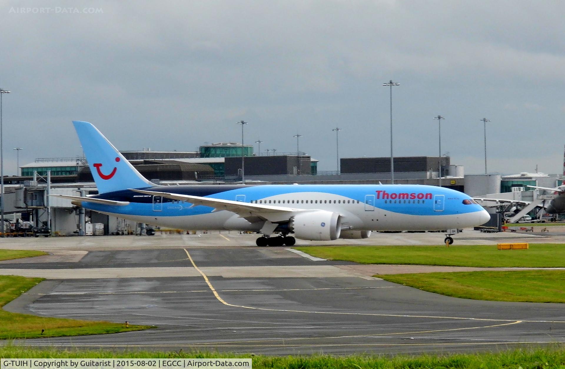 G-TUIH, 2015 Boeing 787-8 Dreamliner C/N 37229, At Manchester