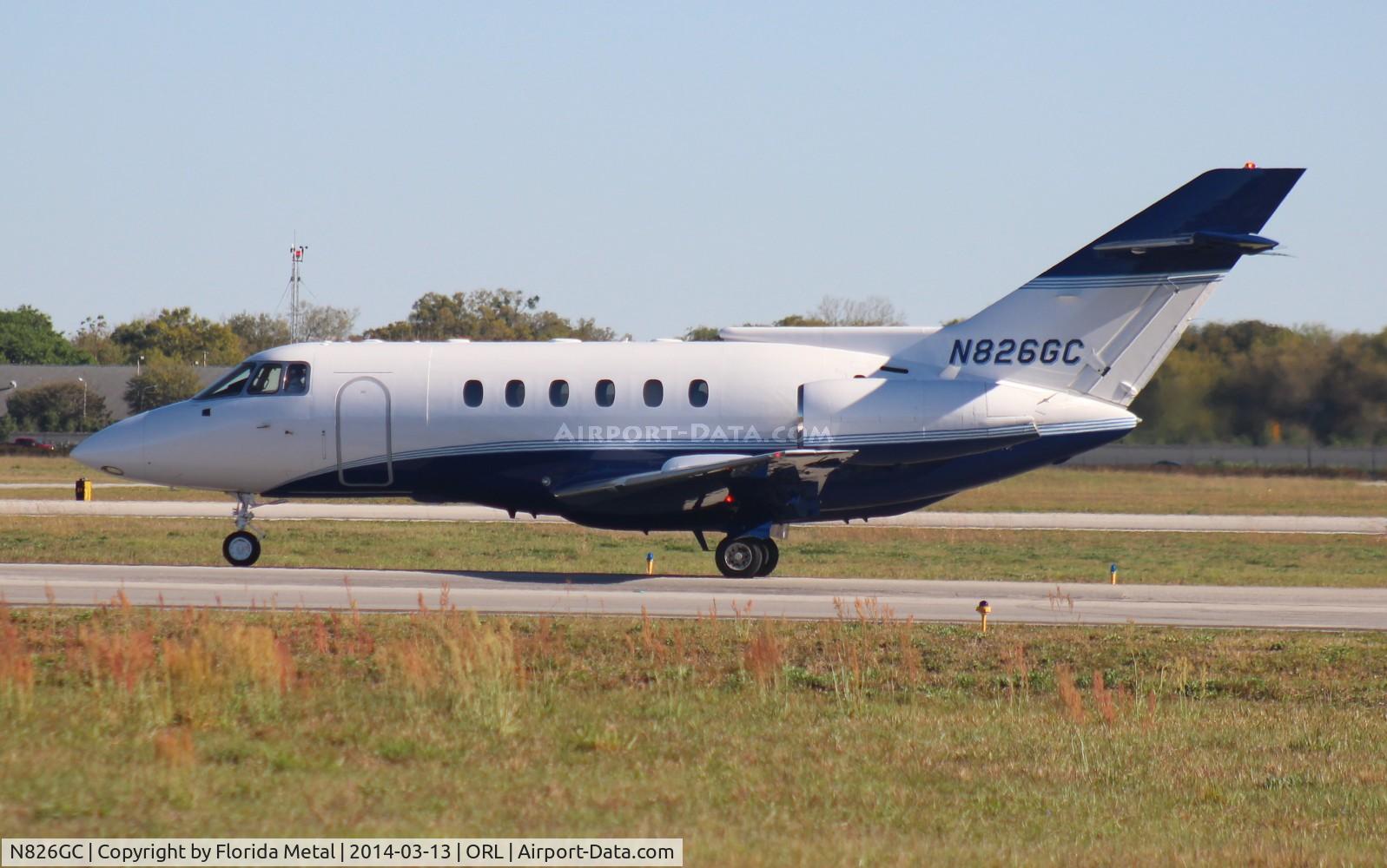 N826GC, 1994 British Aerospace BAe.125-800 C/N 258263, Hawker 800