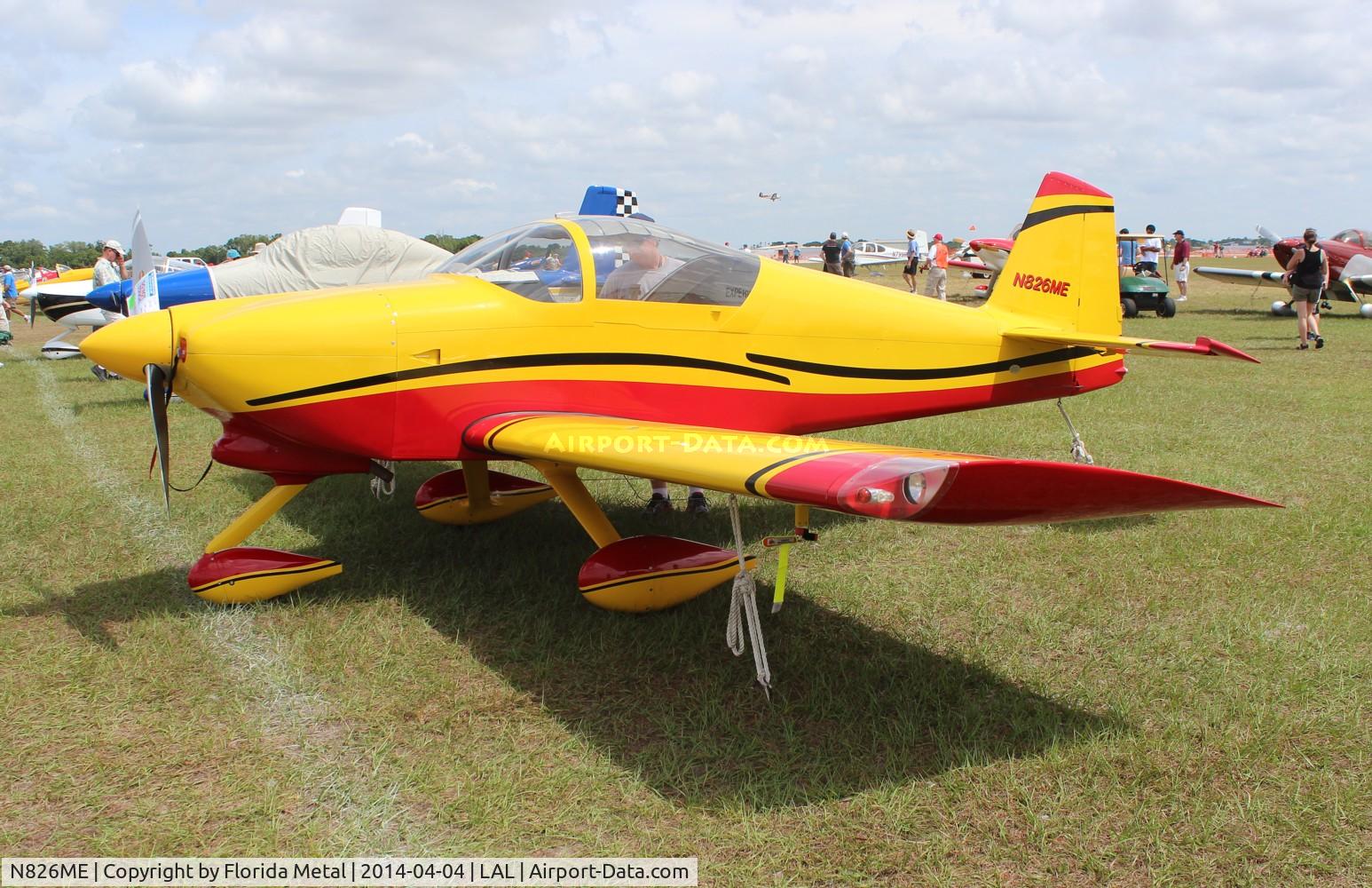 N826ME, Vans RV-6A C/N 25249, Vans RV-6A